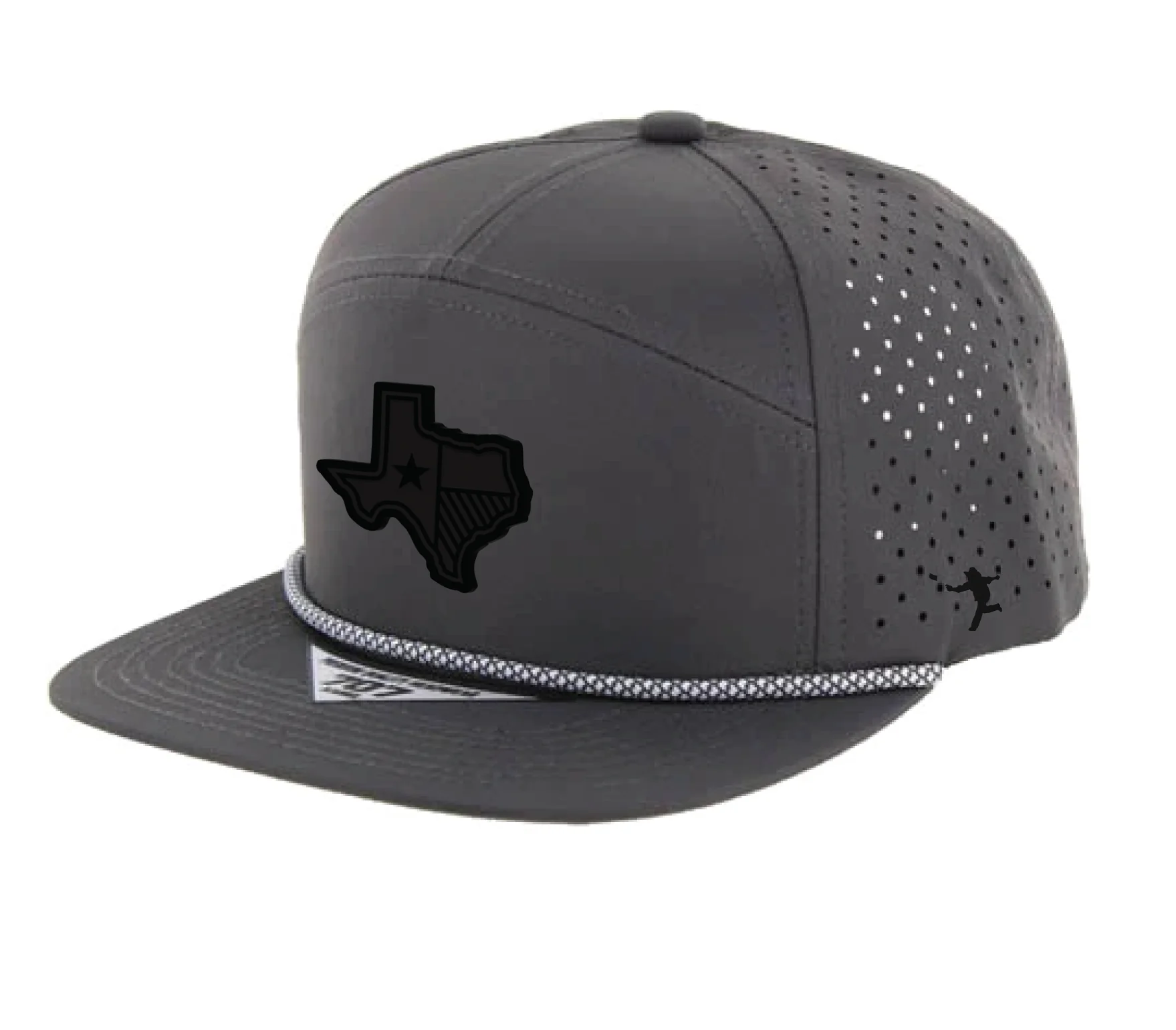 51 - State of Texas Kamel 7 Panel - Charcoal Grey