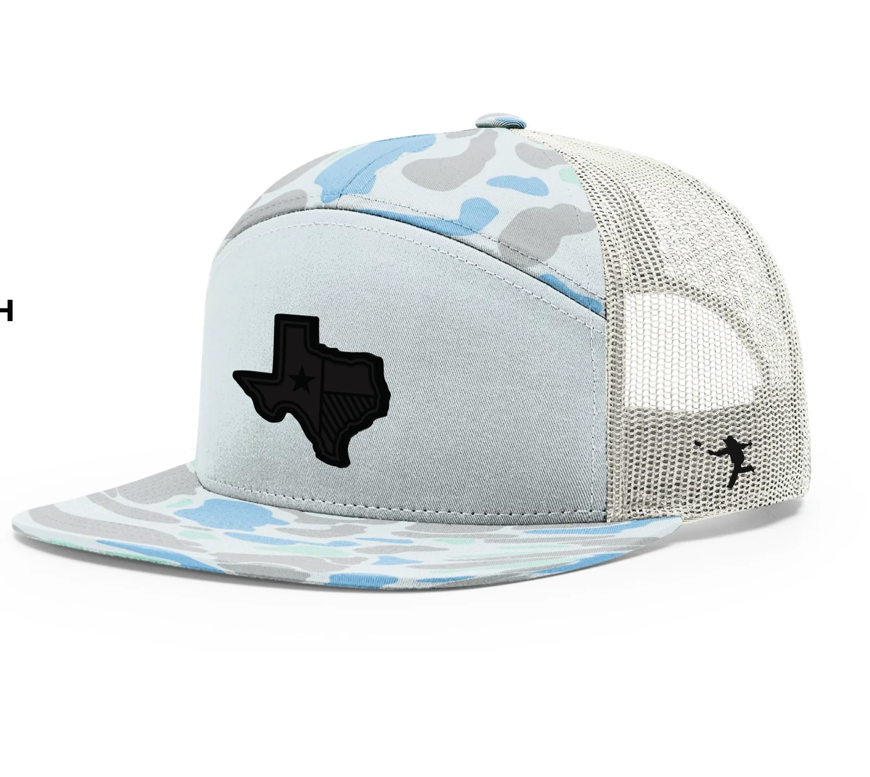 52 - State of Texas Richardson 7 Panel - Saltwater Duck Camo/Ice Grey