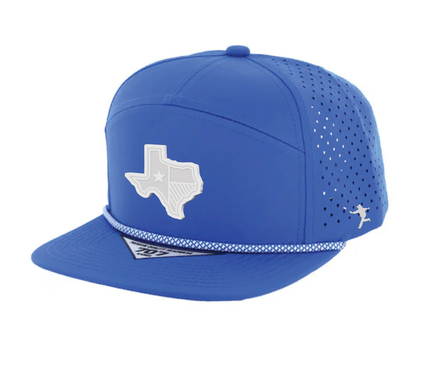 56 - State of Texas Kamel 7 Panel - Royal Blue