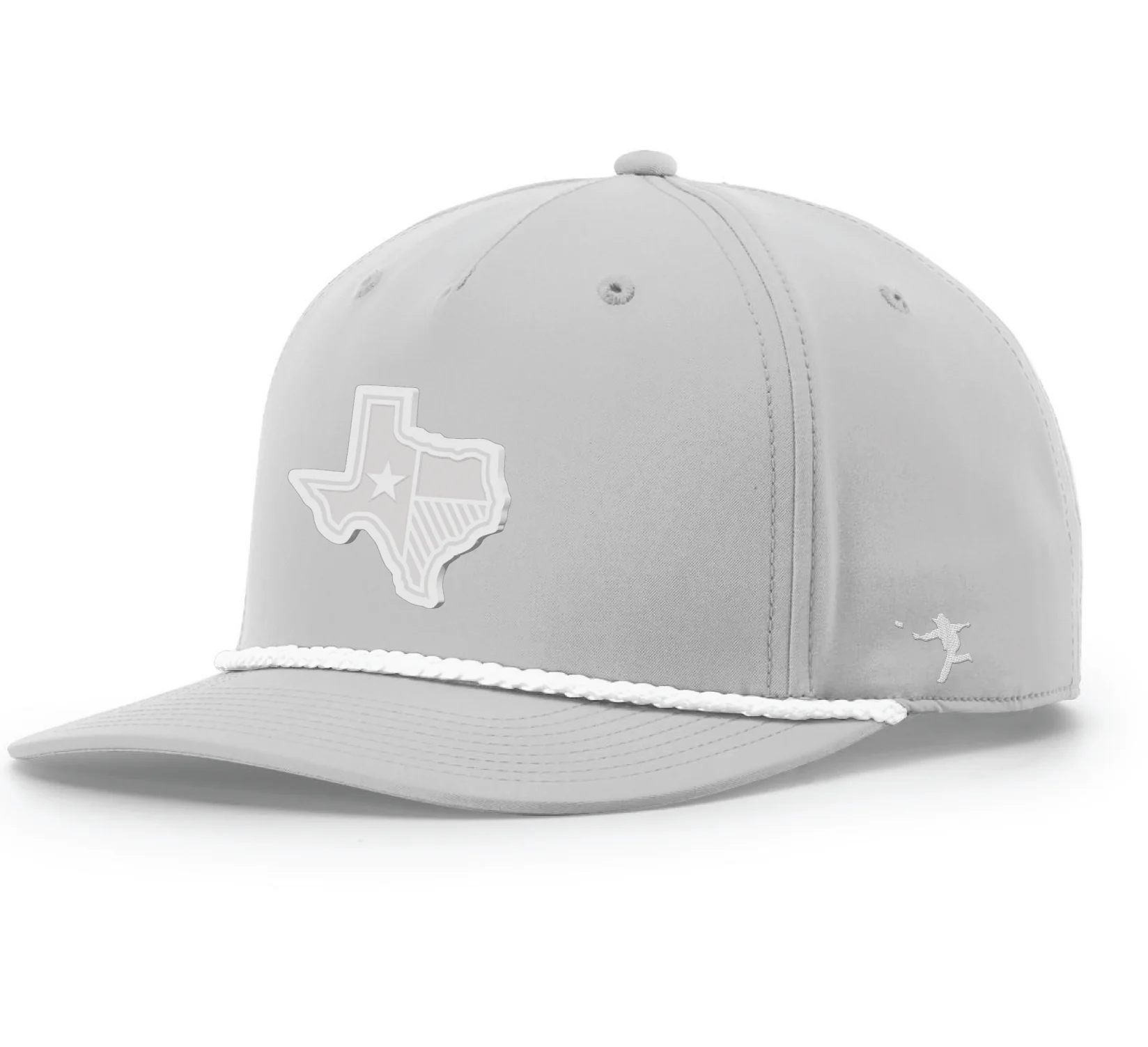 58 - State of Texas Richardson 5 Panel - Light Grey / White