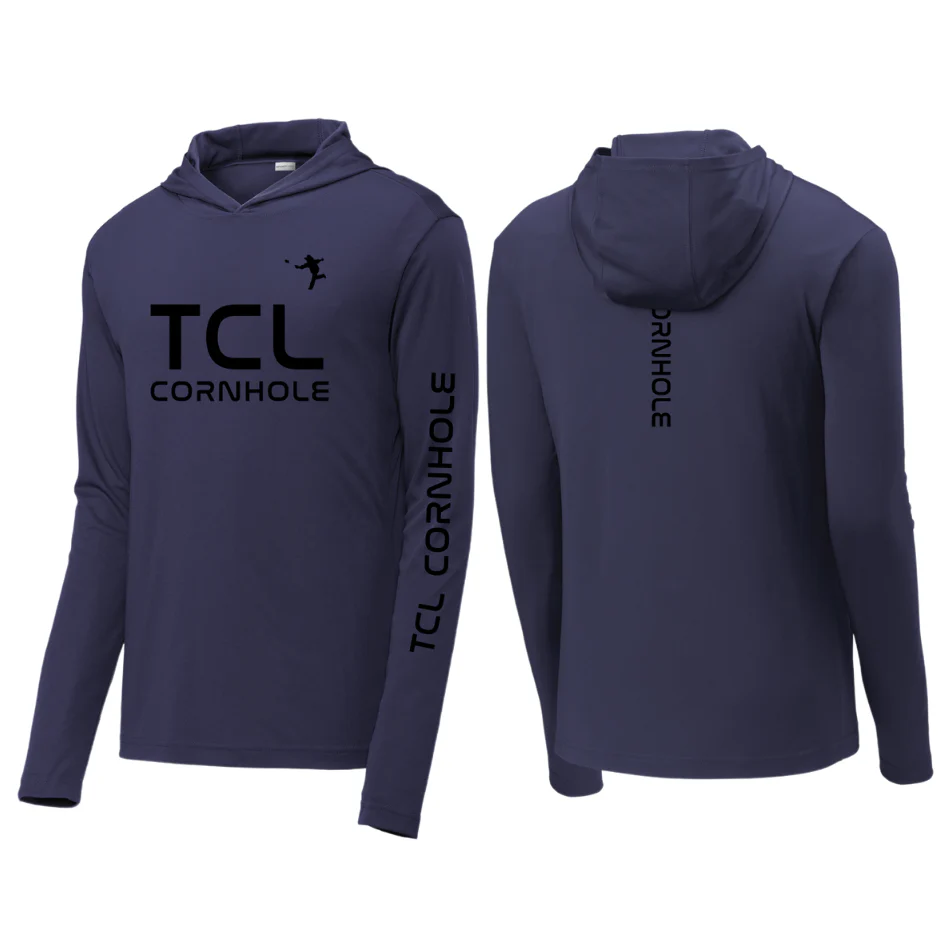 Navy - TCL Cornhole Drifit Hoodie